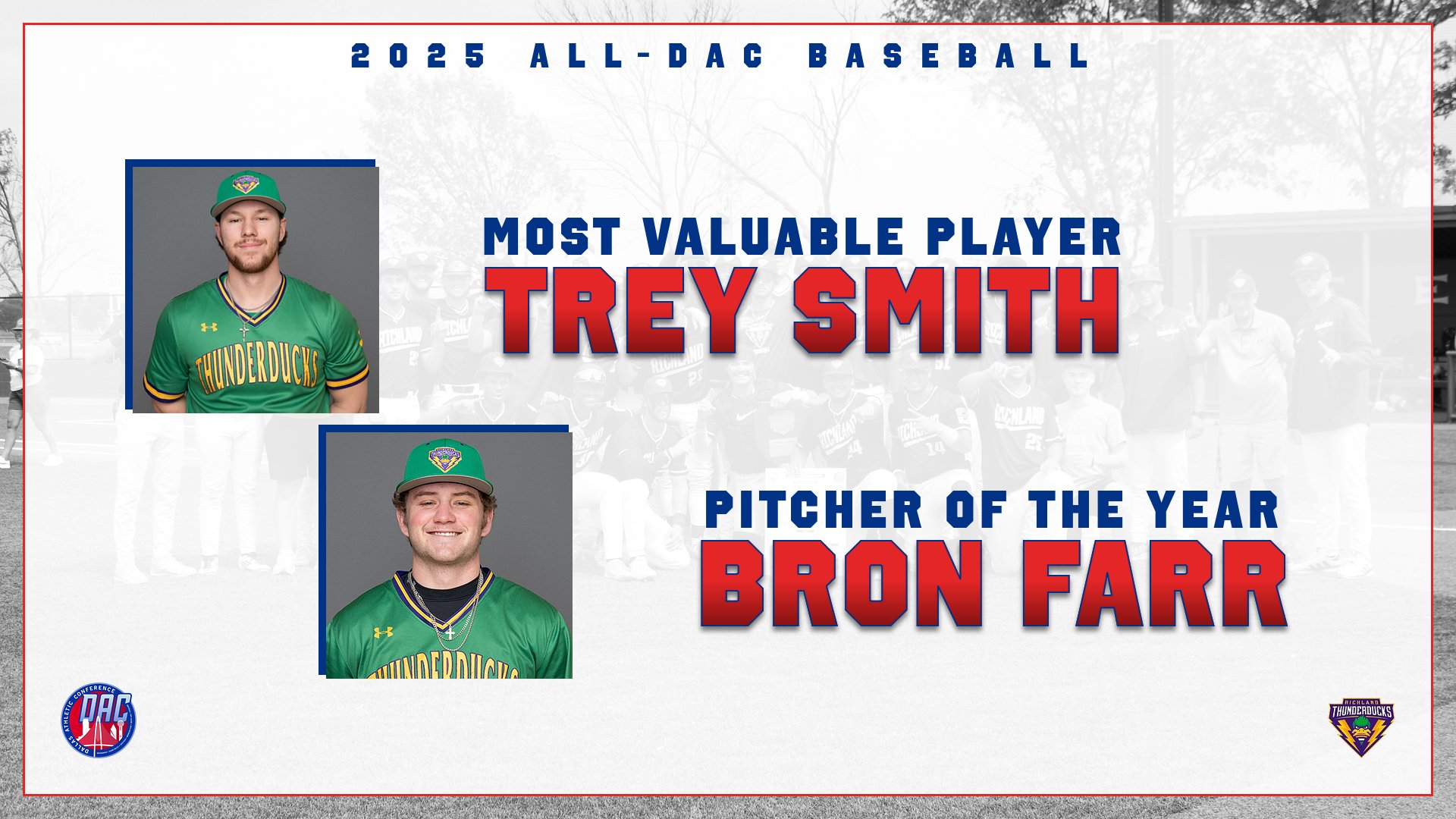 Smith, Farr Headline All-DAC Baseball