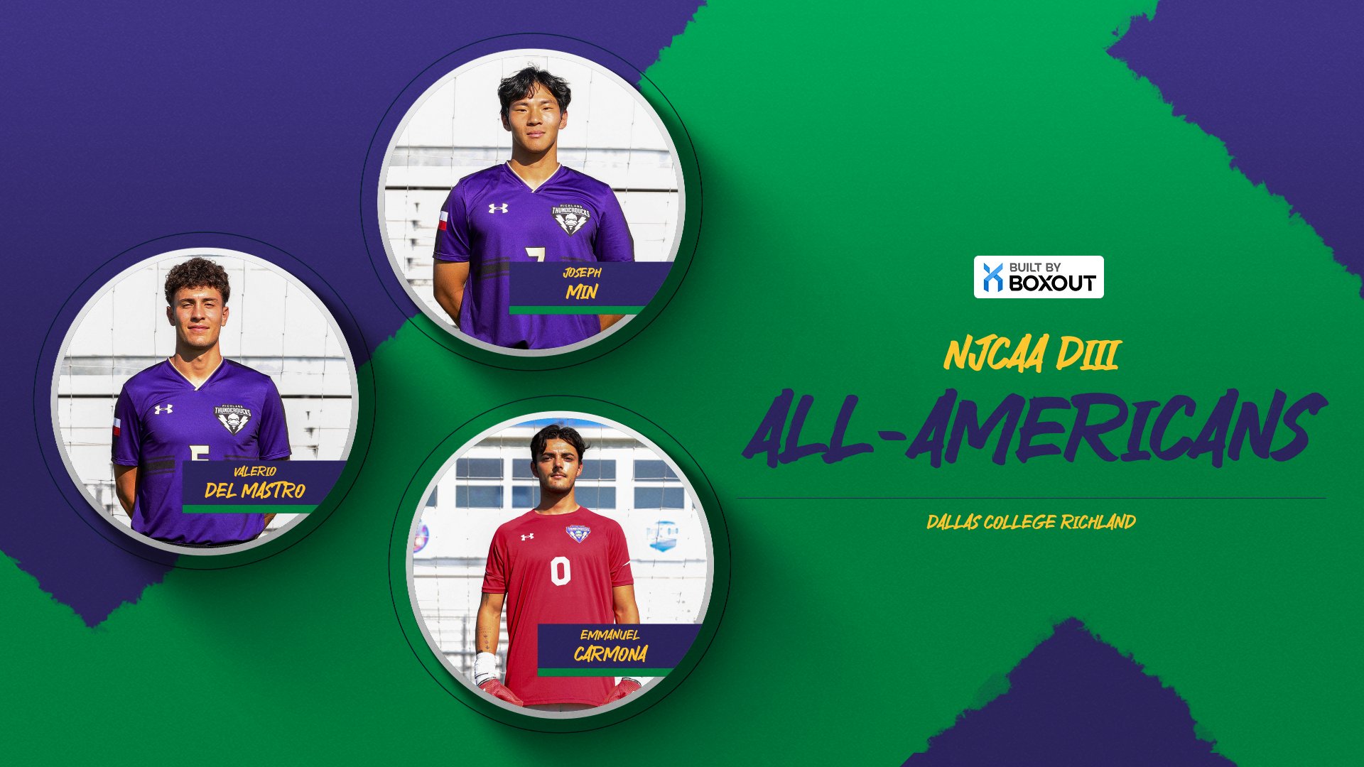 Richland Collects Five All-America Honors