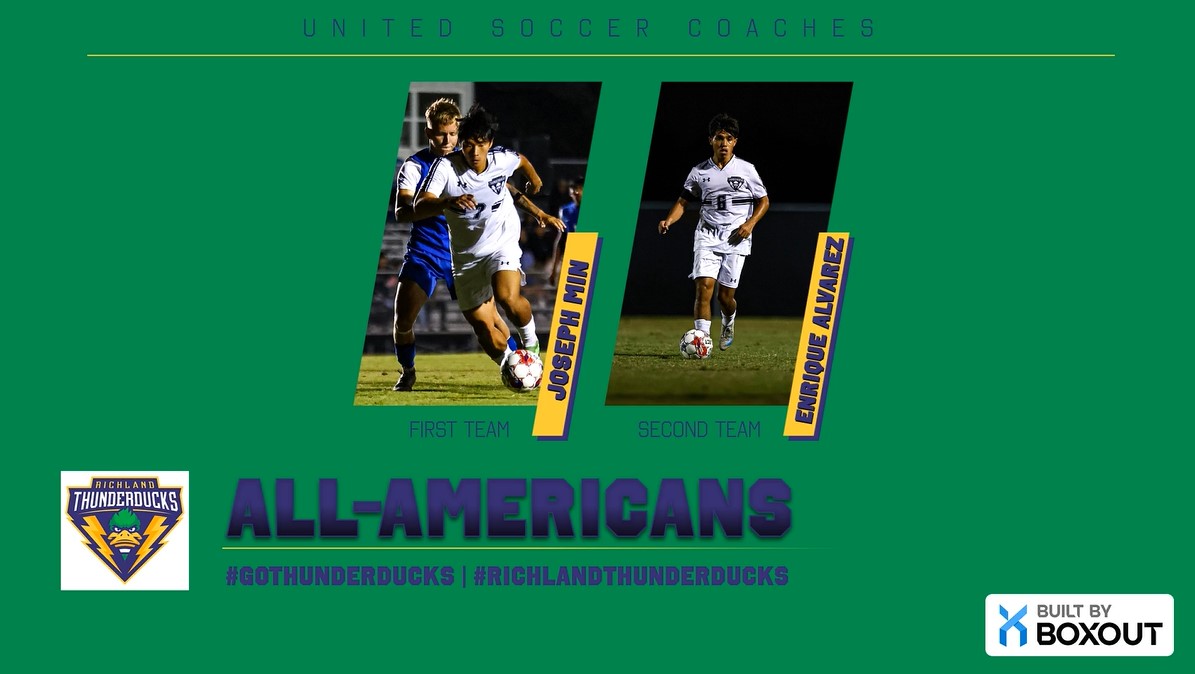 Min, Alvarez Earn United Soccer Coaches All-America Honors
